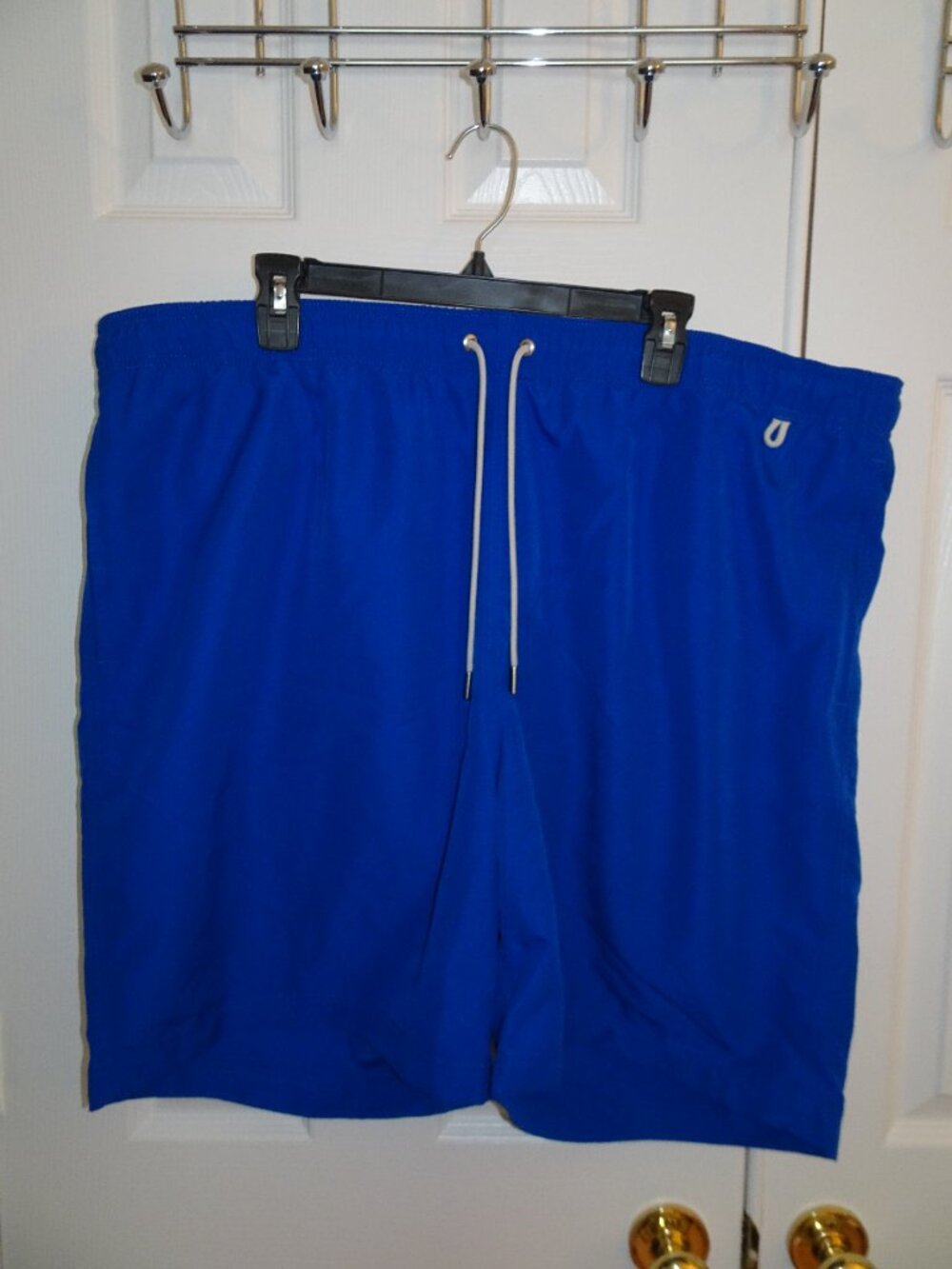 New Lands' End Cobalt Blue Swim Trunks size 44-46